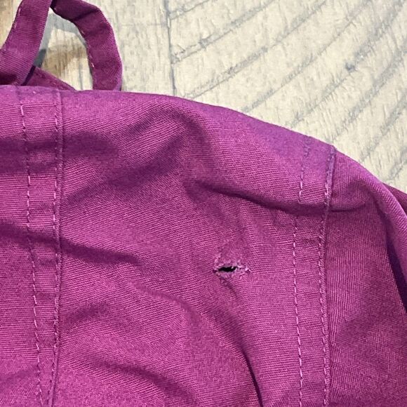 Vintage Pacific Trail Coat size small Purple Hooded Jacket Coat Lined Outerwear - Picture 5 of 5
